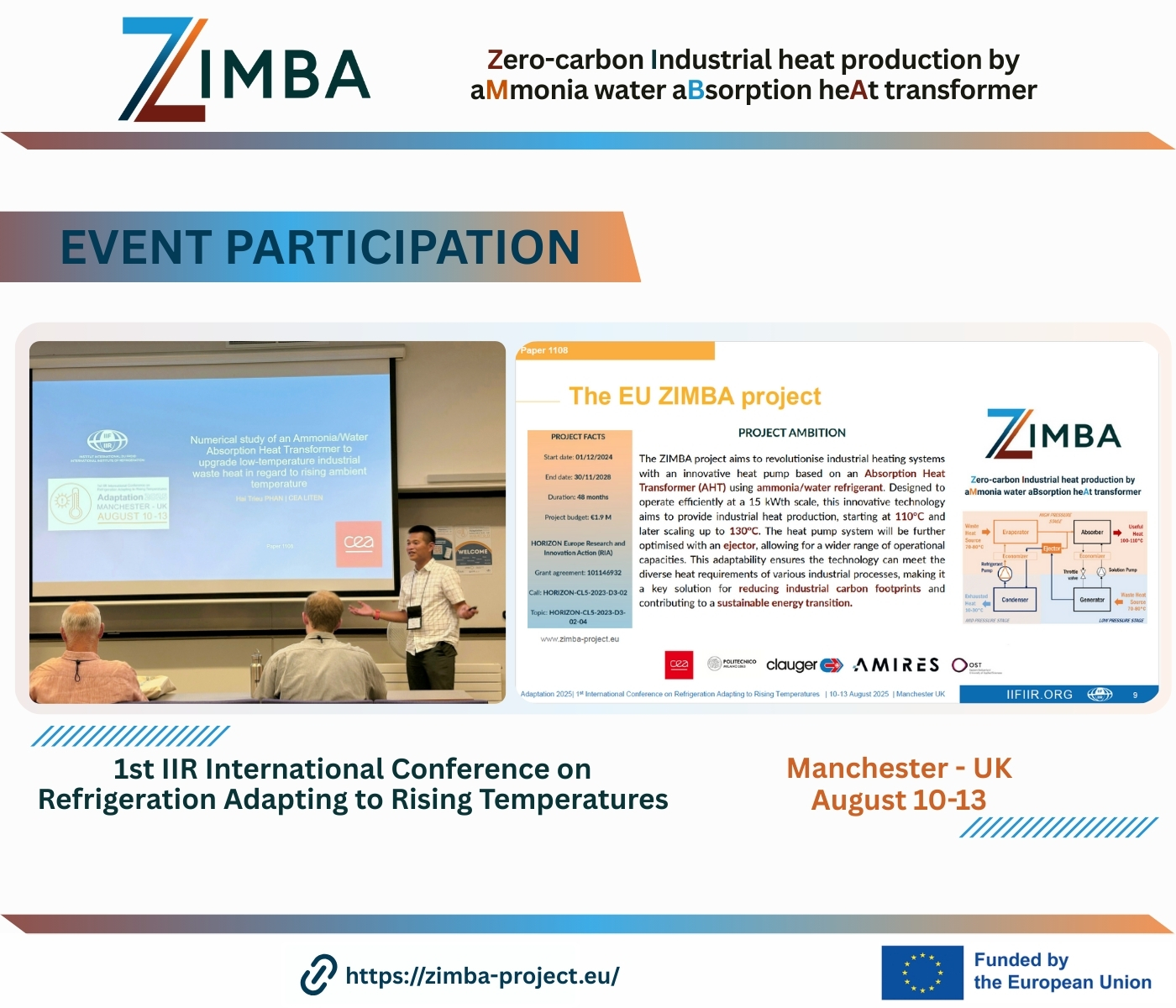 Spotlight on ZIMBA at IIR #Adaptation2025