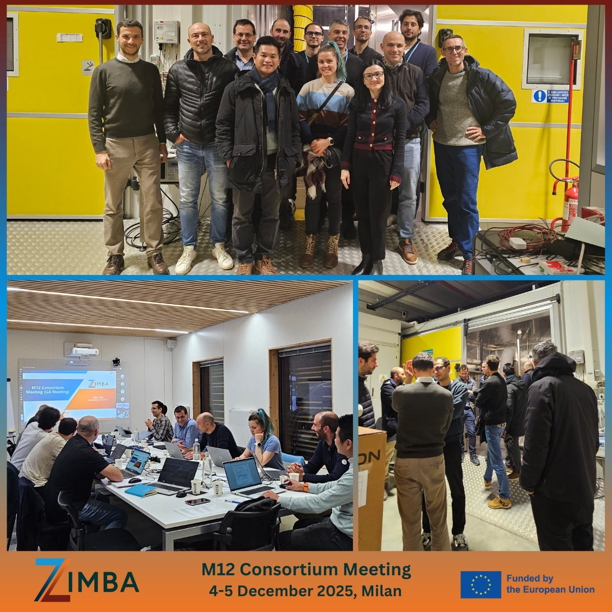 ZIMBA M12 Meeting in Milan: Celebrating One Year of Progress and Setting the Path Ahead