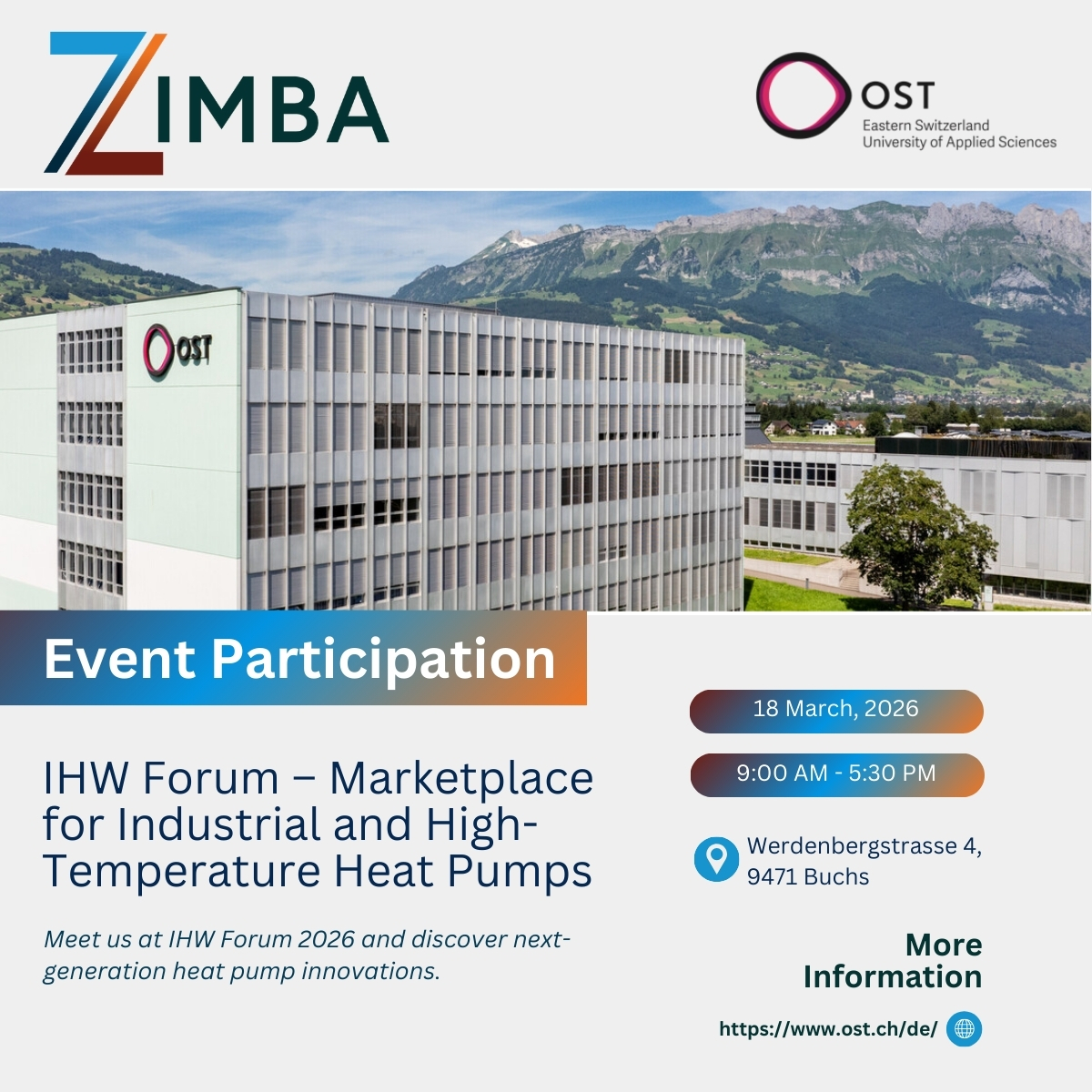 ZIMBA Showcased at the IHW Forum 2026
