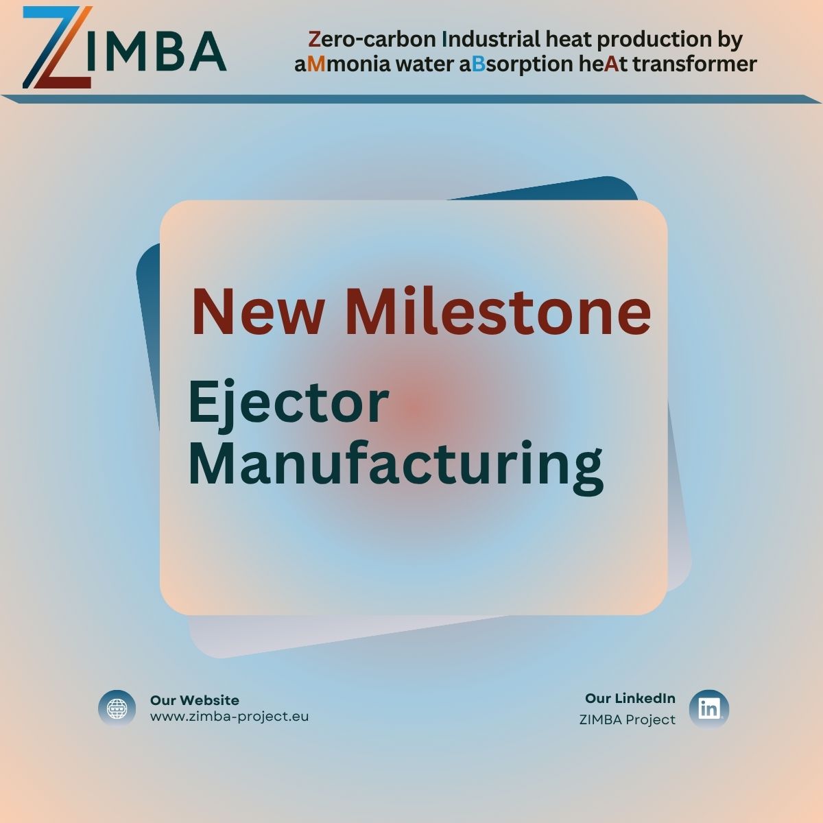 A key milestone for ZIMBA!