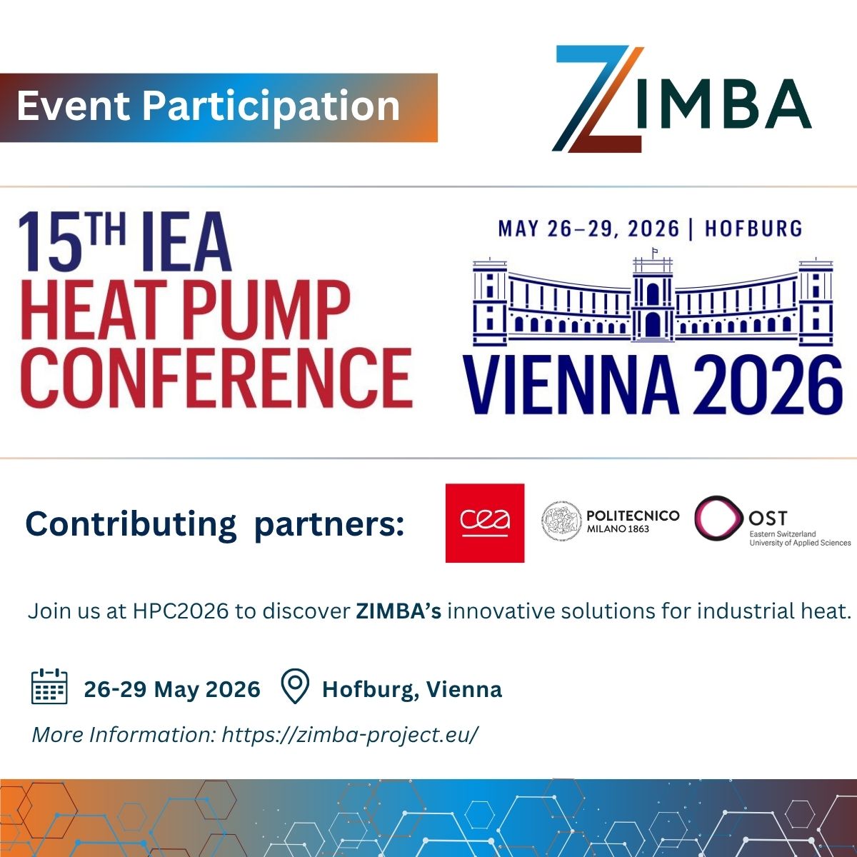 ZIMBA at the 15th IEA Heat Pump Conference