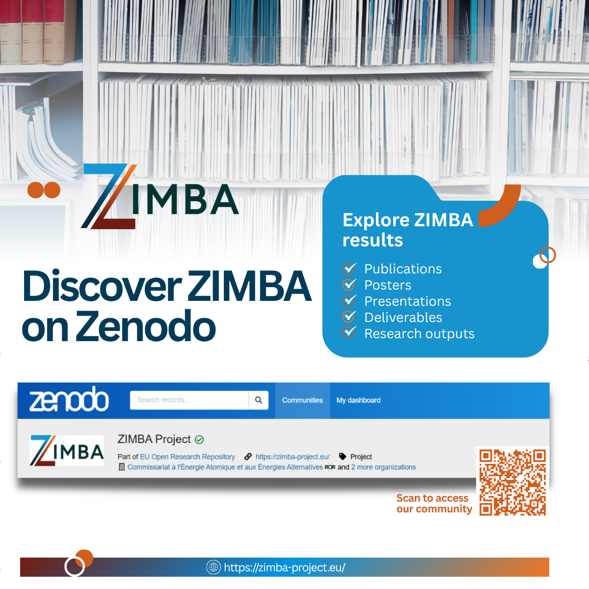 Discover ZIMBA Outputs on Zenodo